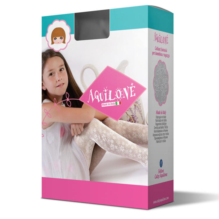 Picture of 0965-AQUILONI FANCY TIGHTS FOR CHILD AND LITTLE GIRL